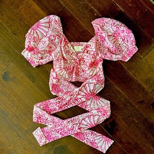 Anthropologie Maeve Puff Sleeve Blouse